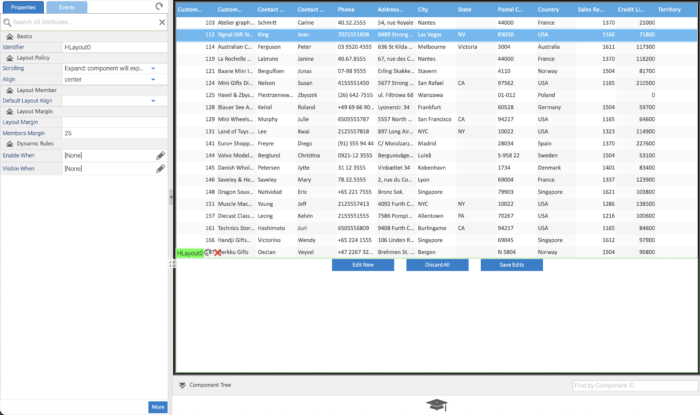 Multi-record editing in Reify